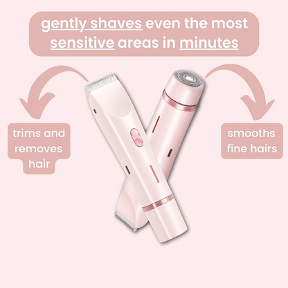GlowTrim™ – 2‑in‑1 Bikini & Body Trimmer