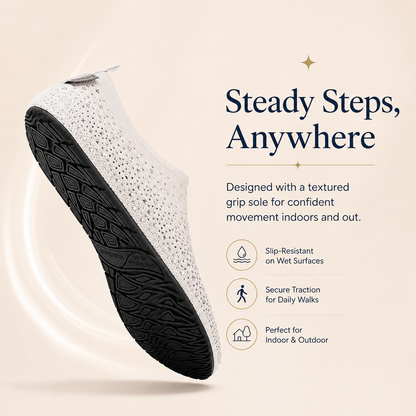 Glamies™ Crystal Comfort Slip-Ons