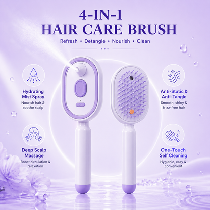 LumiScalp™  The 4-in-1 Scalp Care Brush